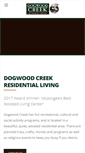 Mobile Screenshot of dogwoodcreekok.com